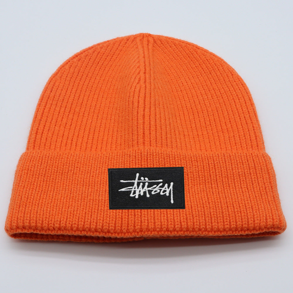 Stussy Hat Knitted Hat Skateboard Sports Wool Warm Hat