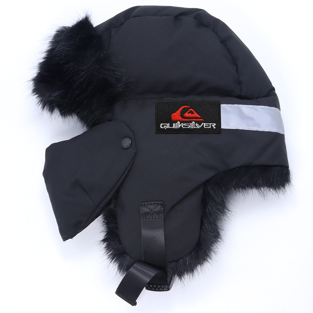 Stussy Hat Warm Lei Feng Hat Women's Winter Outdoor Skiing Cold Cycling Hat