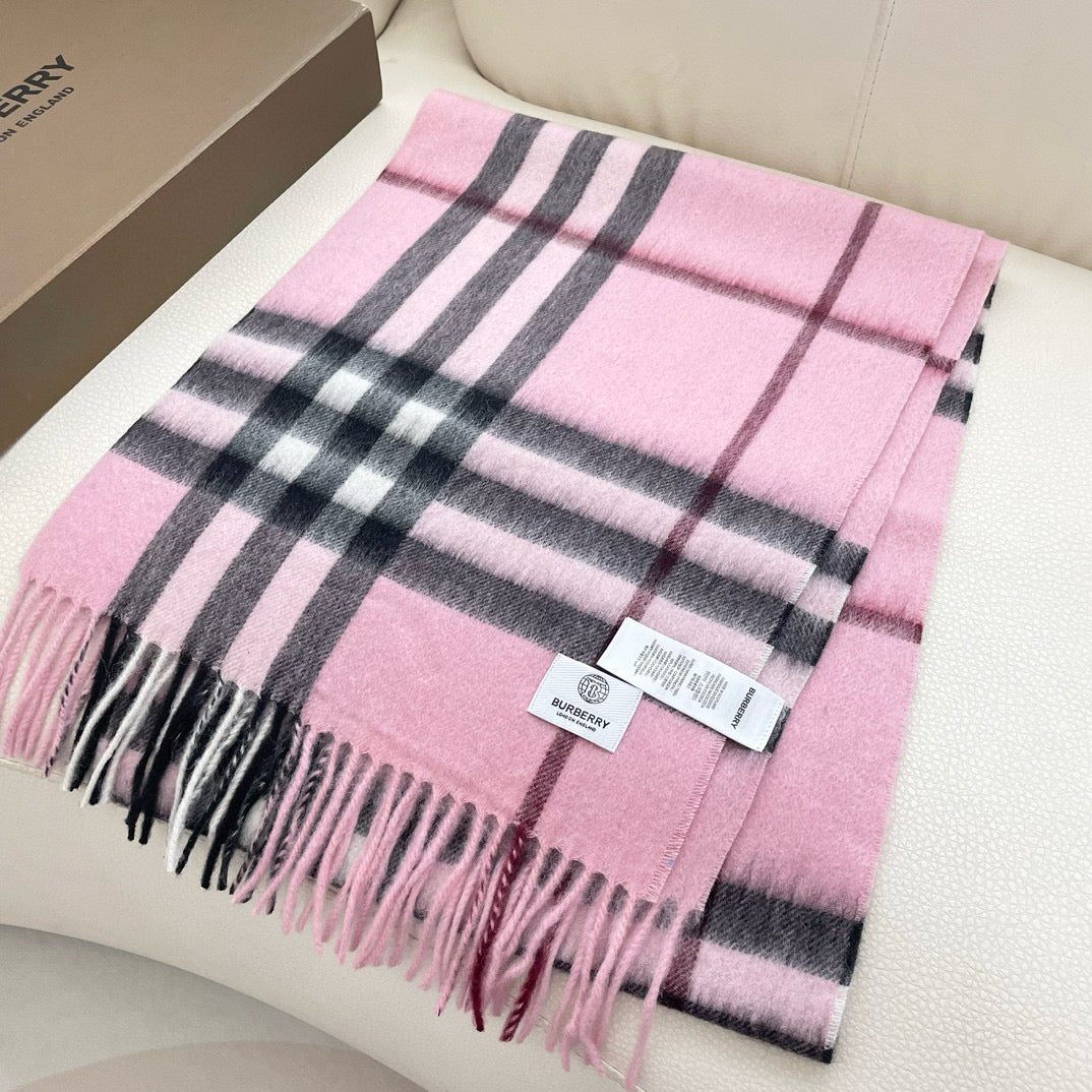 BURBERRY BBR SCARF 180 CM IN CASHMERE 522310