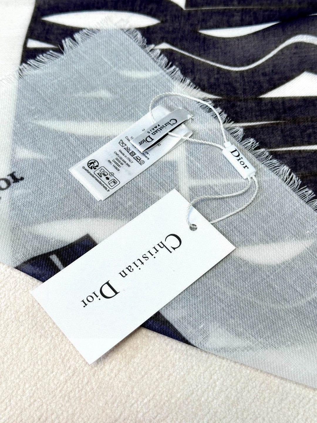 DIOR SCARF 180 CM IN SILK 654446