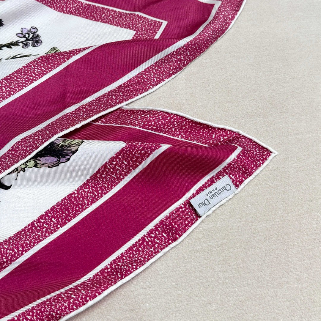 DIOR SCARF 90 CM IN SILK FABRIC 702043