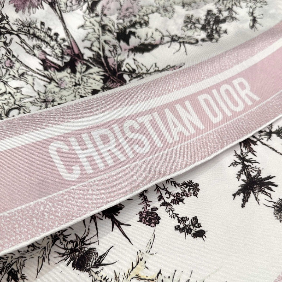 DIOR SCARF 90 CM IN SILK FABRIC 702044